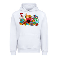 White Coffee And American Football Coffee Cups Urban Hoodie - FaDigitalArtStudio