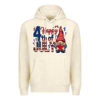 Sandshell Happy 4th Of July with gnome Premium Hoodie - HowdyJamesFarm