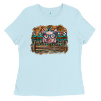 Baby Blue mom pig Ladies Tee - SublimationCraftShop