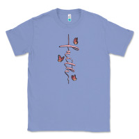 Colony Blue faith cross Classic Tee - MaliasSmallBusiness