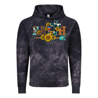 Cloud Black western faith arrow sunflowers Vintage Hoodie - BarkalooDesign