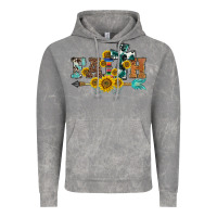 Cloud Rock western faith arrow sunflowers Vintage Hoodie - BarkalooDesign