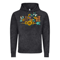 Western Faith Arrow Sunflowers Vintage Hoodie | Teevron