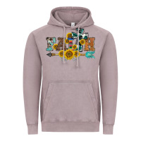 Vintage Zinc western faith arrow sunflowers Vintage Hoodie - BarkalooDesign