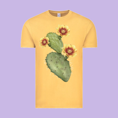 Opuntia Phaeacantha Vintage Tee Designed By Lillyallendesigns