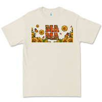 Sunflowers And Butterflies Mama 16oz Libbey Cup Premium Tee | Teevron