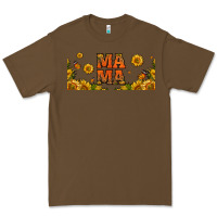 Cacao sunflowers and butterflies mama 16oz libbey cup Premium Tee - HRA Design Shop