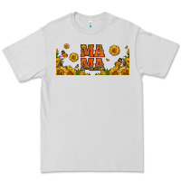 Dove Grey sunflowers and butterflies mama 16oz libbey cup Premium Tee - HRA Design Shop