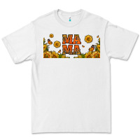 White sunflowers and butterflies mama 16oz libbey cup Premium Tee - HRA Design Shop