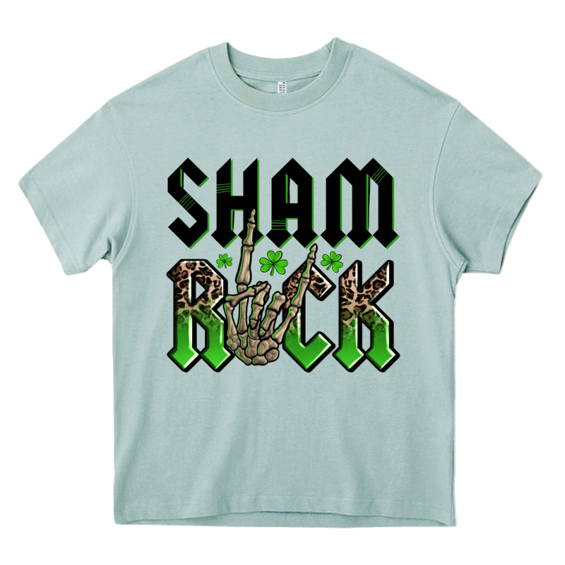 St. Patrick's Shamrock Heavy Core Tee by OliviaCreatesArt | Teevron