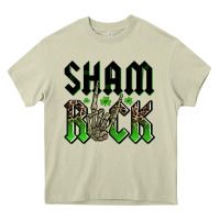 Mossy St. Patrick's shamrock Heavy Core Tee - OliviaCreatesArt