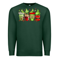 Sports Green grinch coffee cups Premium Sweatshirt - texasbilliewilder