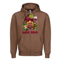 Chestnut vine diva  gnome Zipper Hoodie - BarkalooDesign