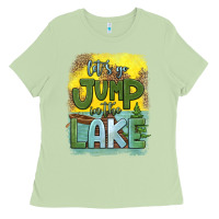 Matcha let's go jump in the lake Ladies Tee - HRA Design Shop
