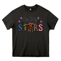 Asphalt oh my stars Heavy Core Tee - CowhideDigitalArt
