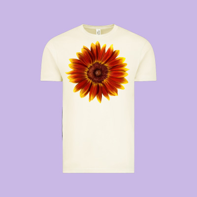 Little Becka Sunflower Vintage Tee Designed By Lillyallendesigns