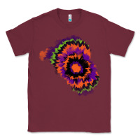 Burgundy tie dye patch Classic Tee - RanaPortraitStore
