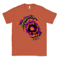 Copper tie dye patch Classic Tee - RanaPortraitStore