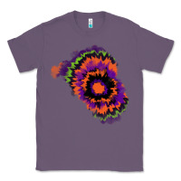 Lavender tie dye patch Classic Tee - RanaPortraitStore