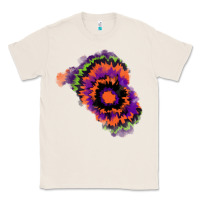 Natural tie dye patch Classic Tee - RanaPortraitStore