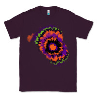 Plum tie dye patch Classic Tee - RanaPortraitStore