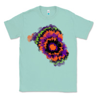 Seafoam tie dye patch Classic Tee - RanaPortraitStore