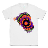 White tie dye patch Classic Tee - RanaPortraitStore