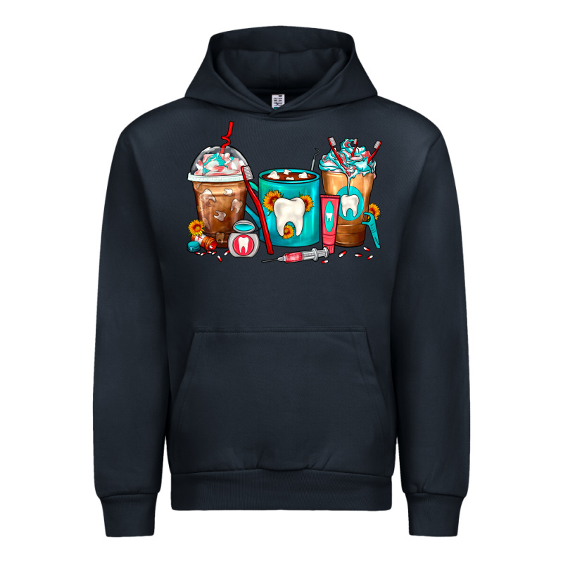 Dentist Coffee Cups Urban Hoodie by FaDigitalArtStudio | Teevron