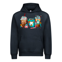 Navy Dentist Coffee Cups Urban Hoodie - FaDigitalArtStudio