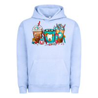 Pigment Grape Ice Dentist Coffee Cups Urban Hoodie - FaDigitalArtStudio