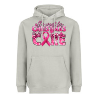 Moon Dust all i want for christmas is a cure breast cancer Heavyweight Hoodie - texasbilliewilder