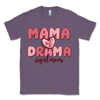 Lavender mama of drama girl mom Classic Tee - MaliasSmallBusiness
