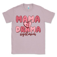 Lilac mama of drama girl mom Classic Tee - MaliasSmallBusiness