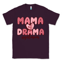 Plum mama of drama girl mom Classic Tee - MaliasSmallBusiness
