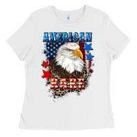 White American Babe  4th of july Ladies Tee - CowGirlArtShop