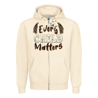 Sandshell every child matters Zipper Hoodie - BarkalooDesign