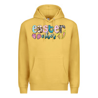 Antique Gold Easter vibes Easter Day Premium Hoodie - HowdyJamesFarm