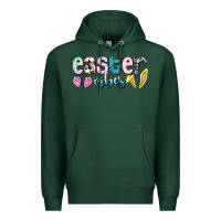 Sports Green Easter vibes Easter Day Premium Hoodie - HowdyJamesFarm