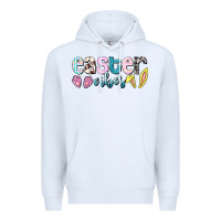 White Easter vibes Easter Day Premium Hoodie - HowdyJamesFarm