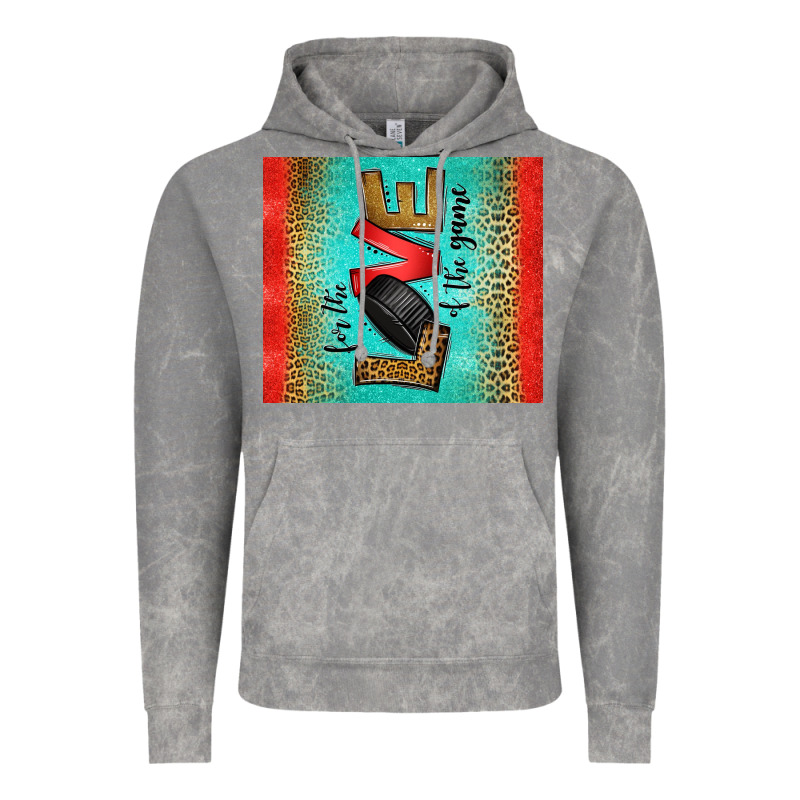 For The Love Of The Game Ice Hockey Vintage Hoodie by Jasminsmagicworld | Teevron