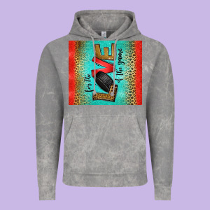 For The Love Of The Game Ice Hockey Vintage Hoodie Designed By Jasminsmagicworld