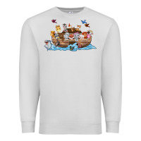 Dove Grey noahs ark Premium Sweatshirt - texasbilliewilder