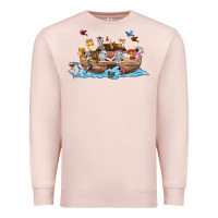Pale Pink noahs ark Premium Sweatshirt - texasbilliewilder