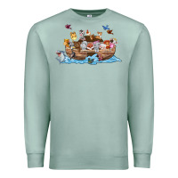 Seafoam noahs ark Premium Sweatshirt - texasbilliewilder