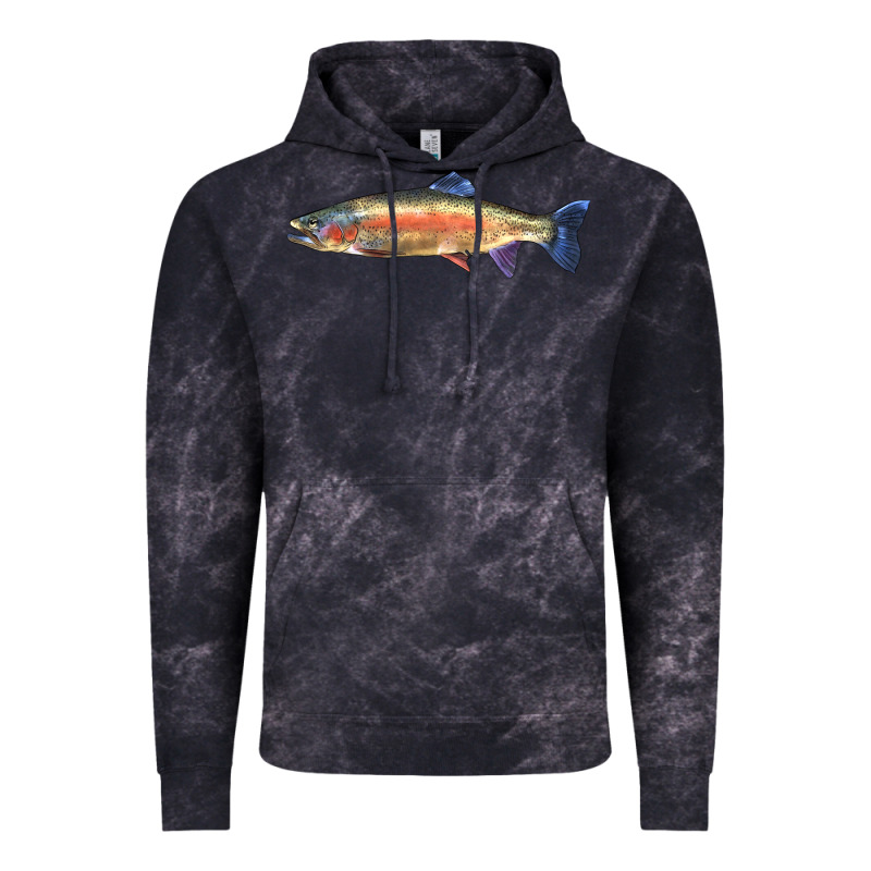 Rainbow Trout Vintage Hoodie by LillyAllenDesigns | Teevron
