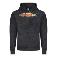 Vintage Arctic Rainbow Trout Vintage Hoodie - LillyAllenDesigns