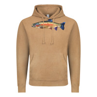 Vintage Camel Rainbow Trout Vintage Hoodie - LillyAllenDesigns