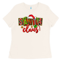 Bone Christmas santa claus Ladies Tee - FaDigitalArtStudio