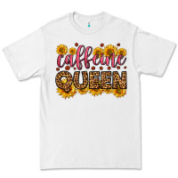 White caffeine queen Premium Tee - HRA Design Shop