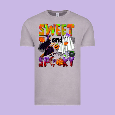 Sweet And Spooky Vintage Tee Designed By Nancycooperartshop
